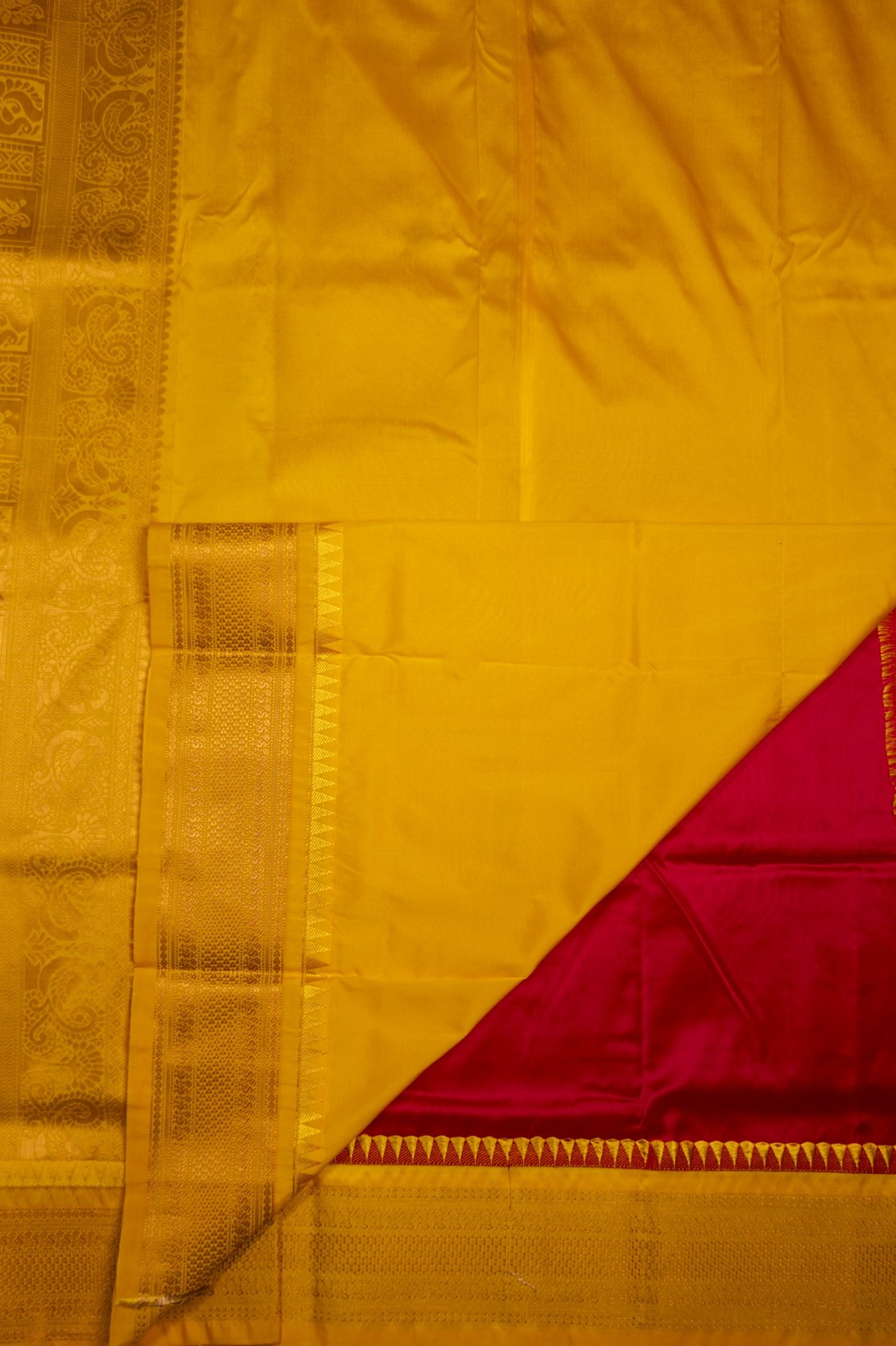 Ilkal Silk Saree | VKSH0306C - Image 3