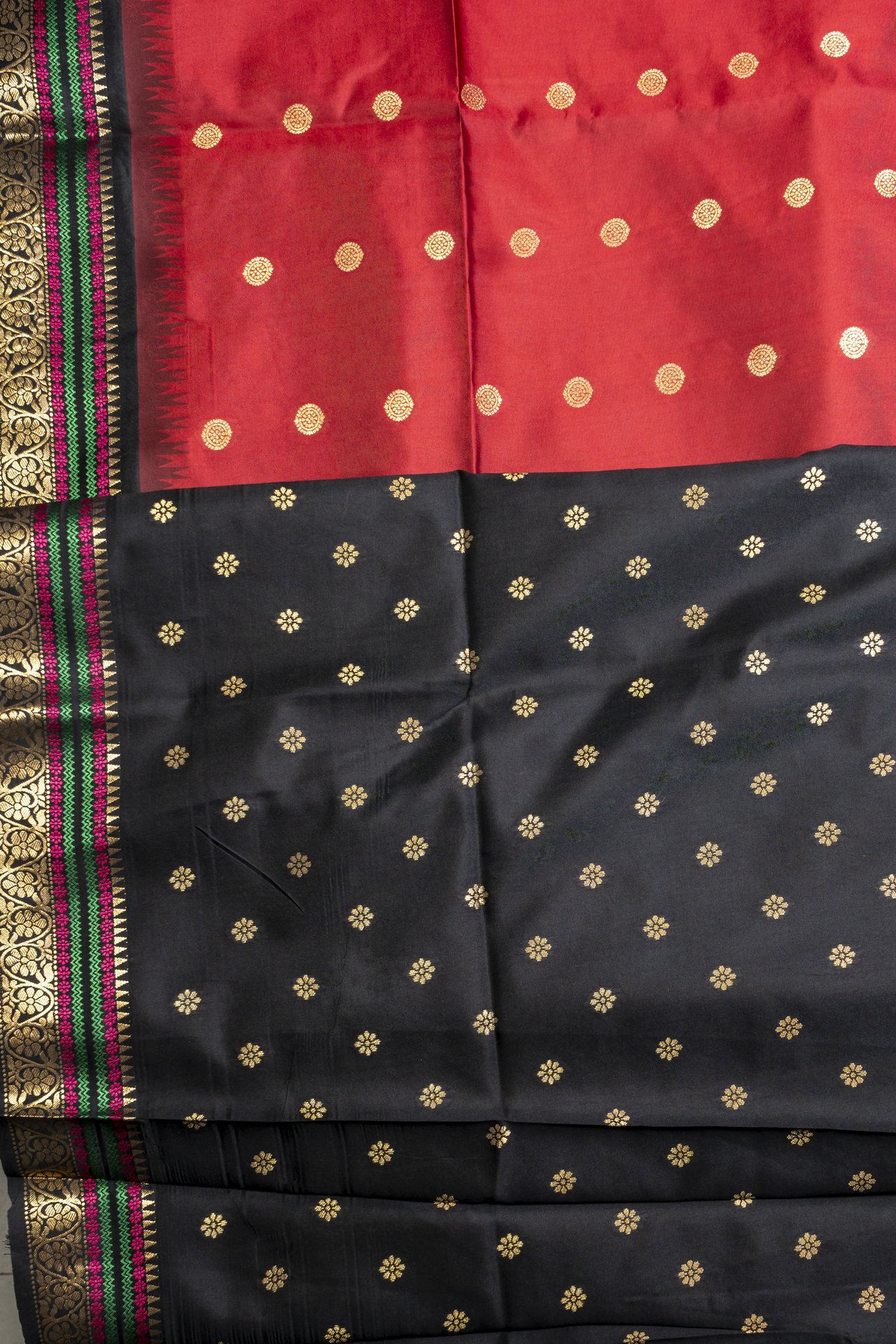 Semi Gadwal Silk | VKSH0425A - Image 3