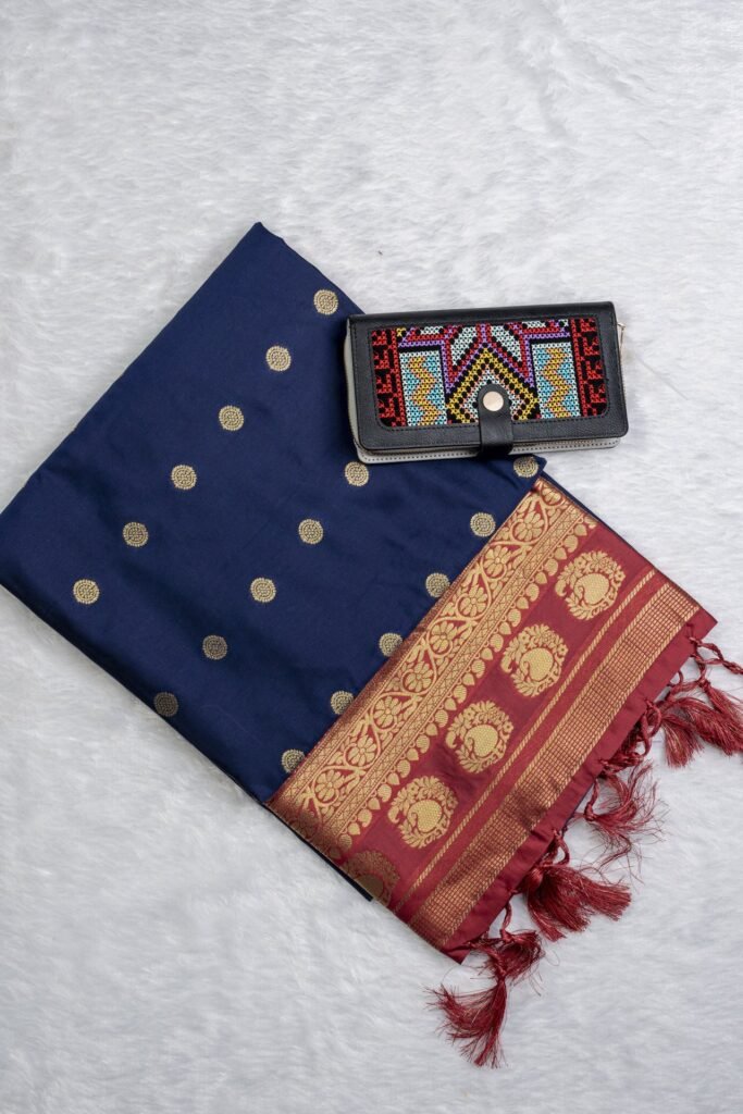 Semi Gadwal Silk | VKSH0425C