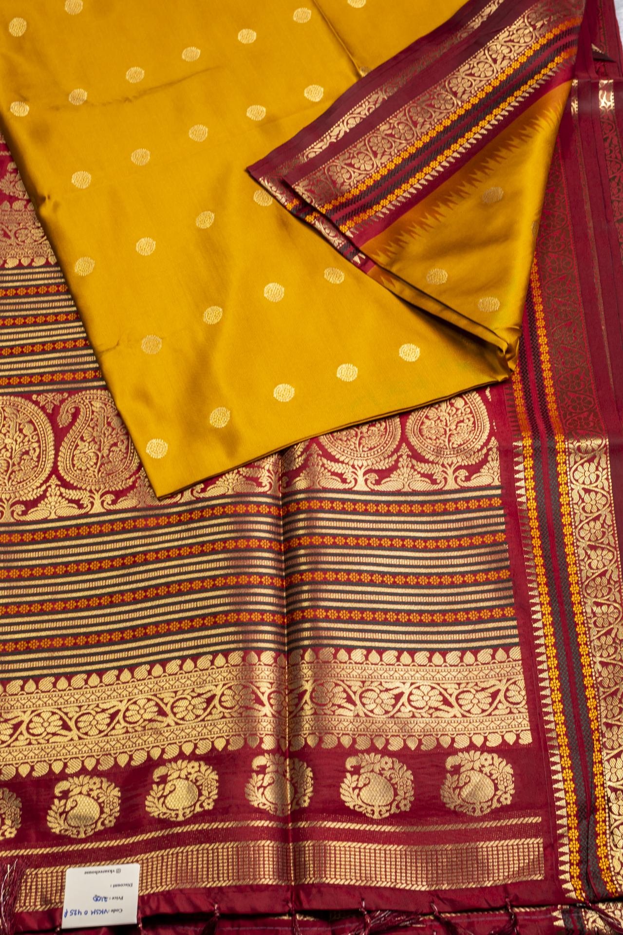 Semi Gadwal Silk | VKSH0425F - Image 2