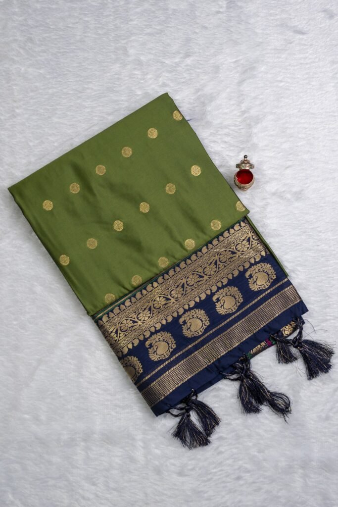 Semi Gadwal Silk | VKSH0425G