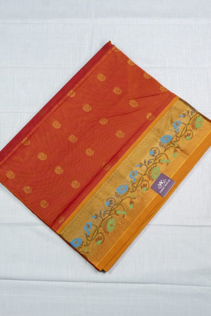 Venkatagiri Handloom Cotton Saree | VKSH0397E