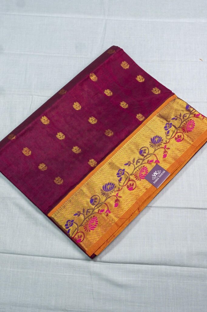 Venkatagiri Handloom Cotton Saree | VKSH0397D