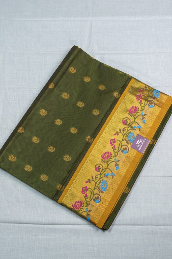 Venkatagiri Handloom Cotton Saree | VKSH0397C