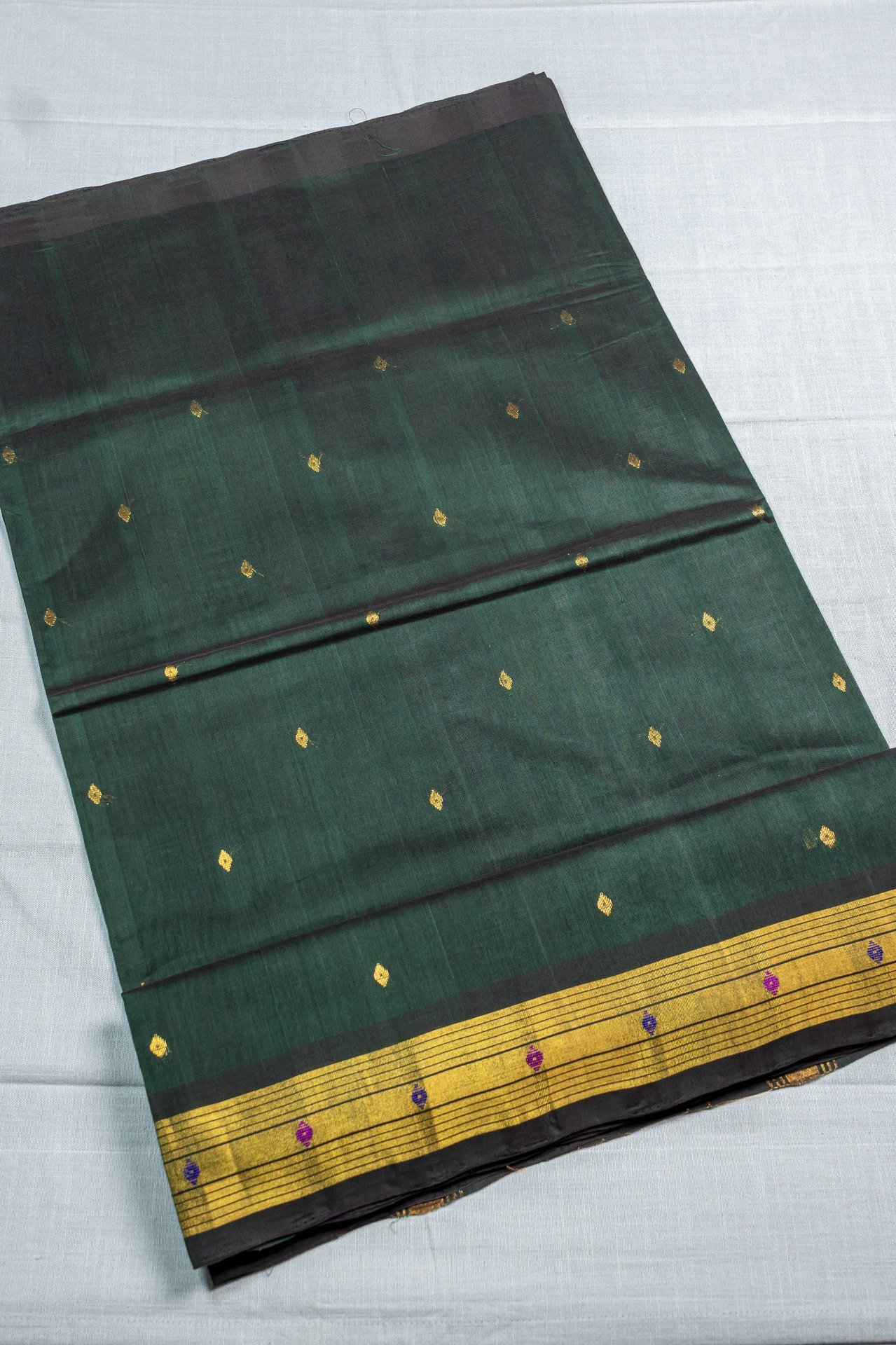 Venkatagiri Handloom Cotton Saree | VKSH0396A - Image 2