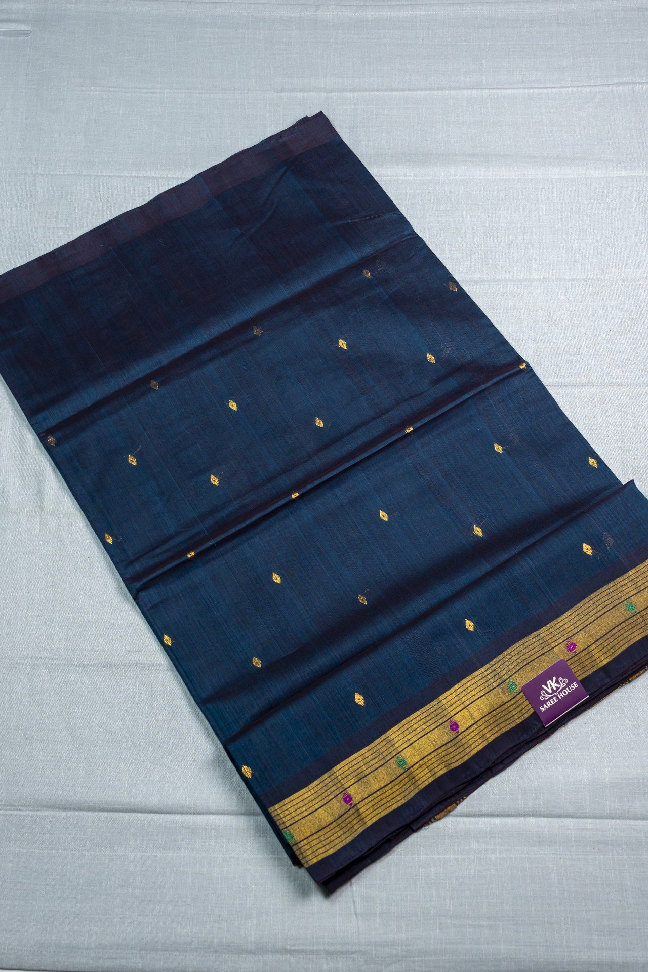 Venkatagiri Handloom Cotton Saree | VKSH0396C - Image 2