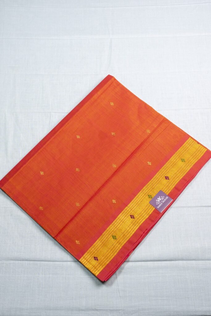 Venkatagiri Handloom Cotton Saree | VKSH0396B