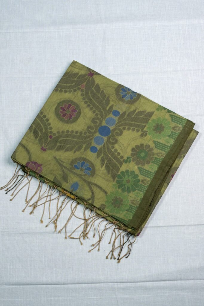 Jandani Handloom Cotton Saree| VKSK0149I