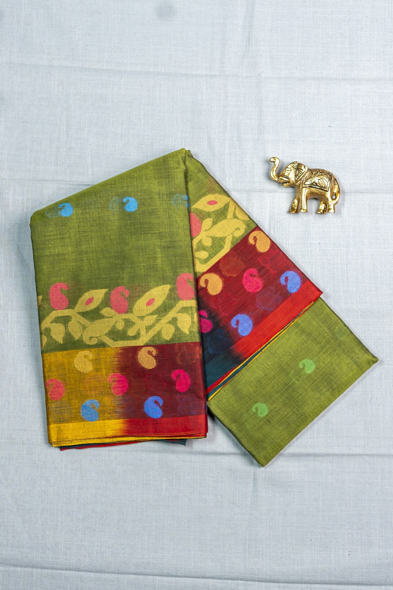 Handloom Cotton Saree | VKSH0148A