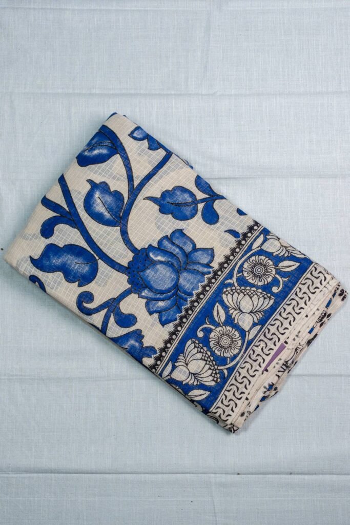 Kalamkari Kota Cotton Saree | VKSH0286a