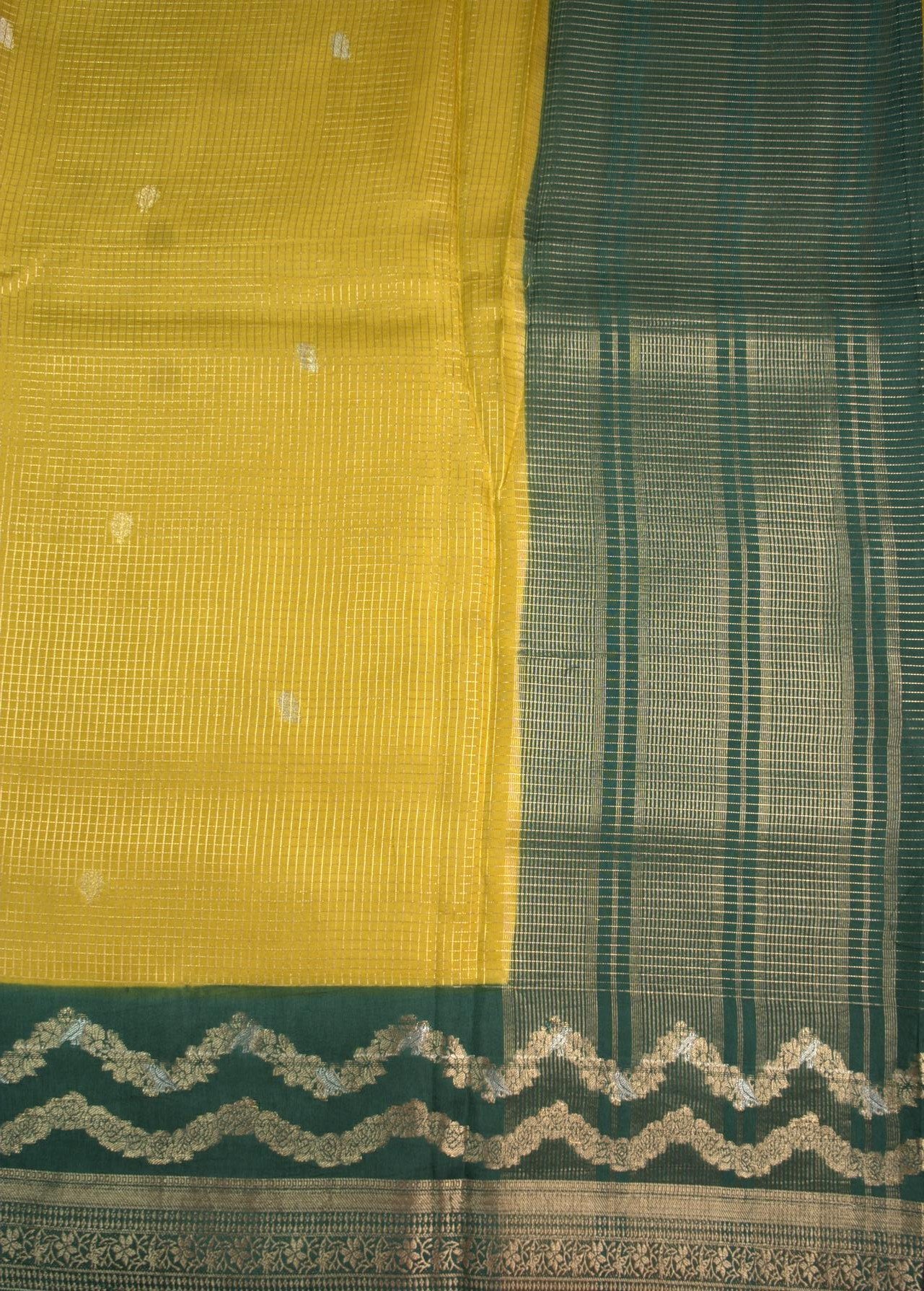 Premium Vintage Viscose Silk Saree | VKSH0317B - Image 2
