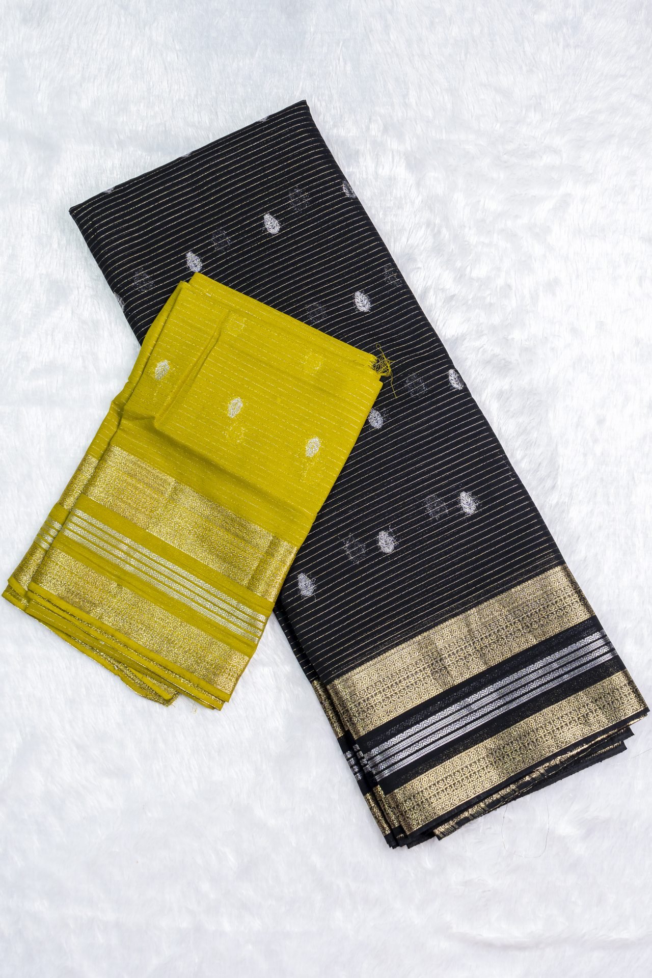 Premium Chinnon Saree | VKSH0314L