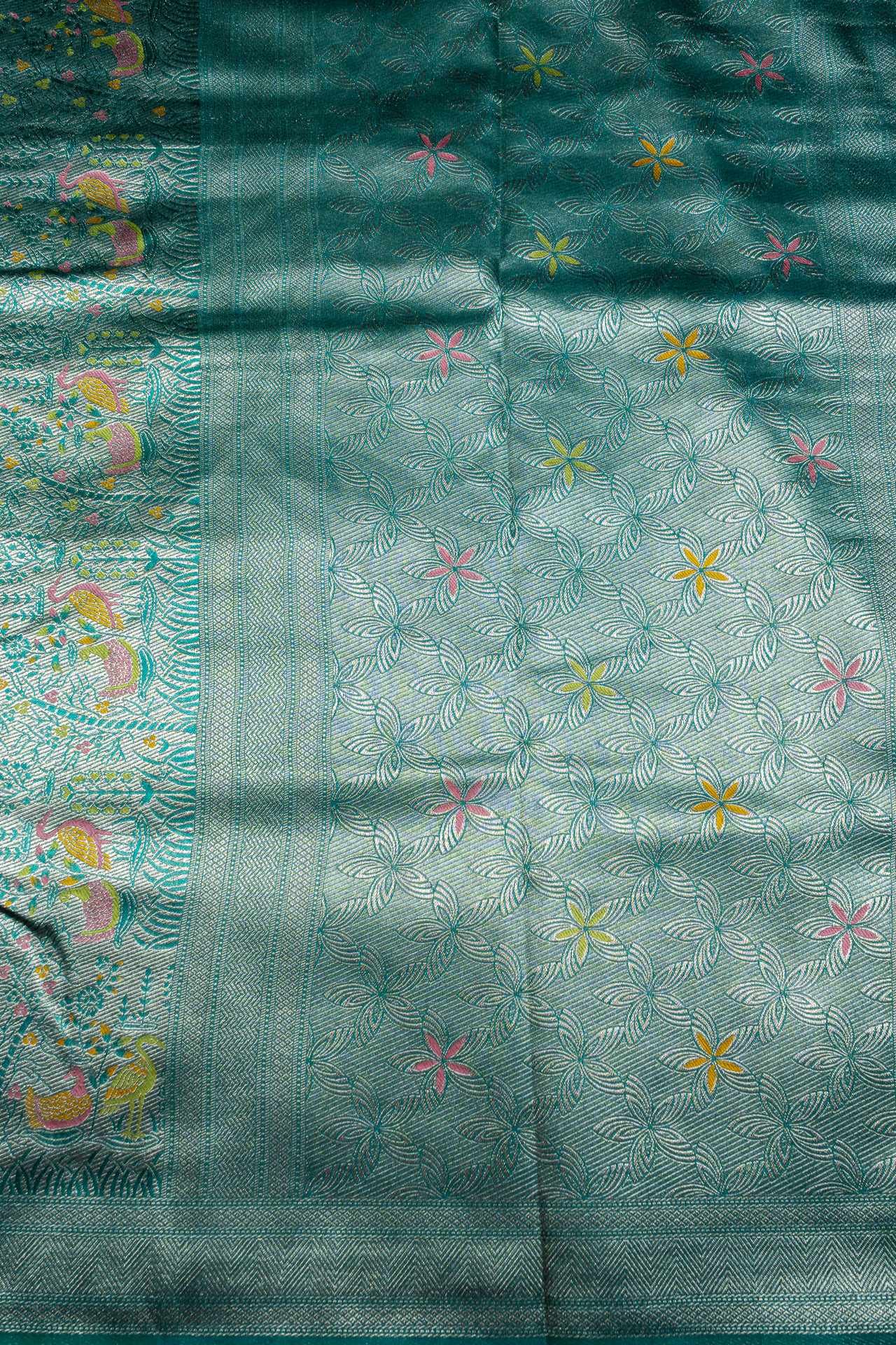 Tussar Saree | VKSH0227J - Image 2