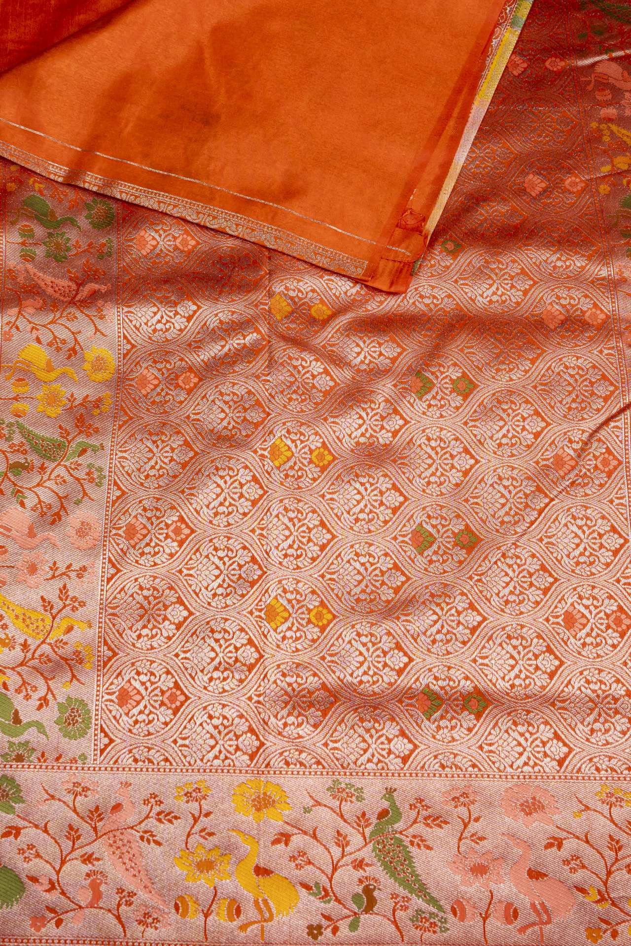 Tussar Saree | VKSH0227B - Image 2
