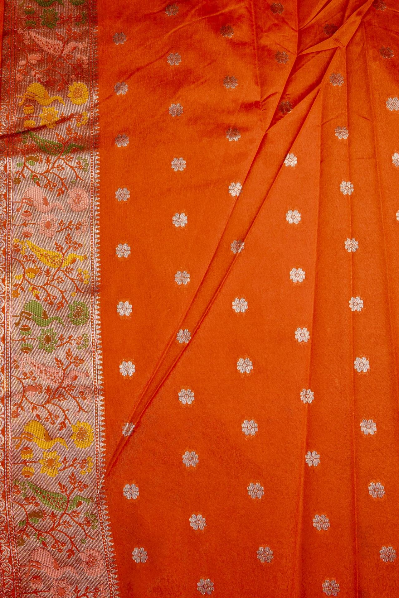 Tussar Saree | VKSH0227B - Image 3