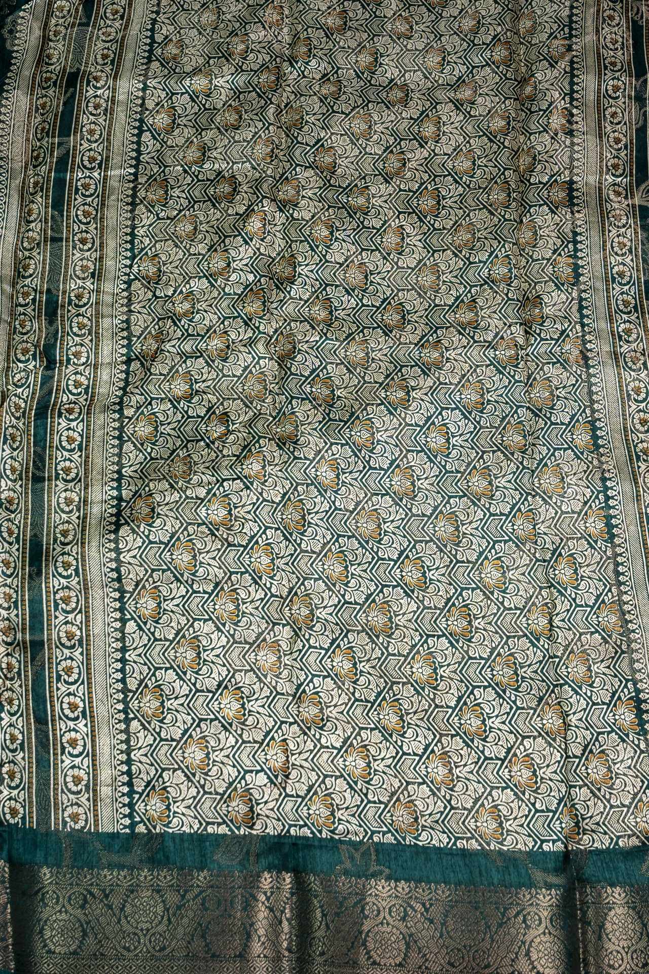 Viscose Silk Saree | VKSK0235A - Image 2