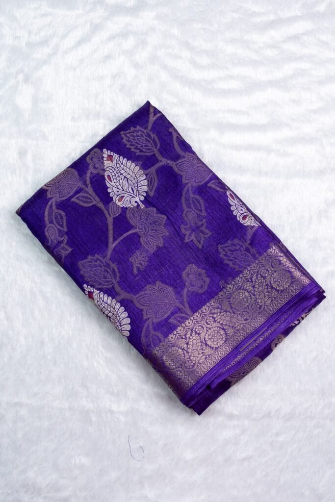 Viscose Silk Saree | VKSK0235E