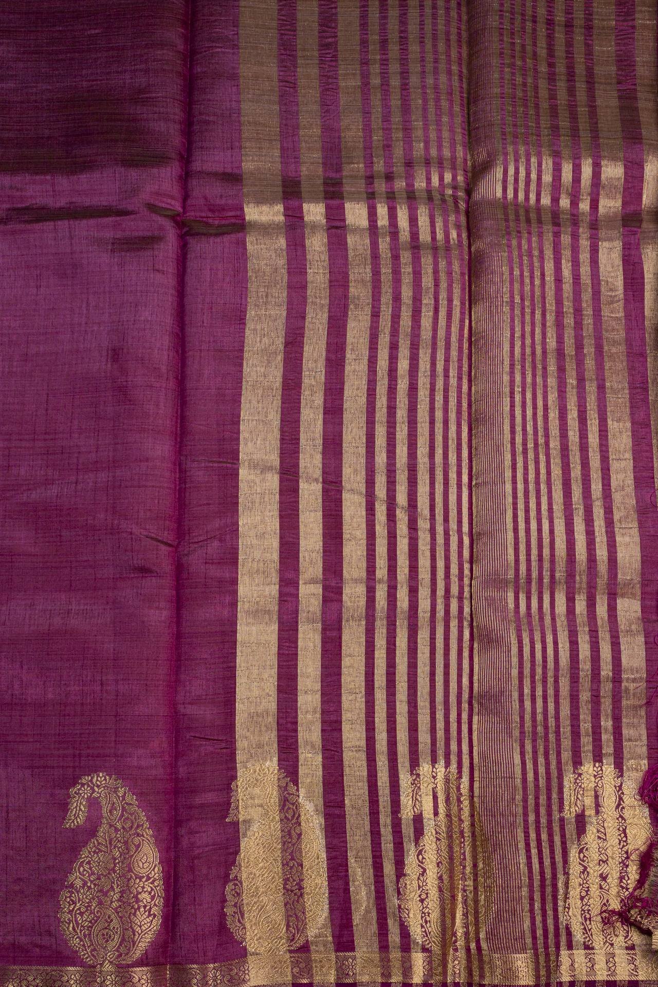 Tussar Saree | VKSH01380 - Image 2