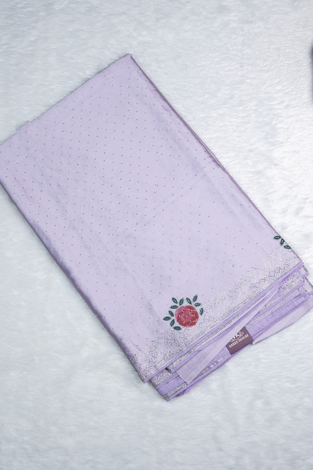 Satin saree | VKSH0233B
