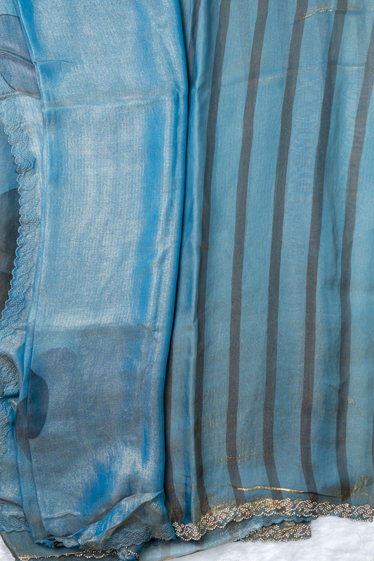 Premium Space Silk Saree | VKSH0318b - Image 3