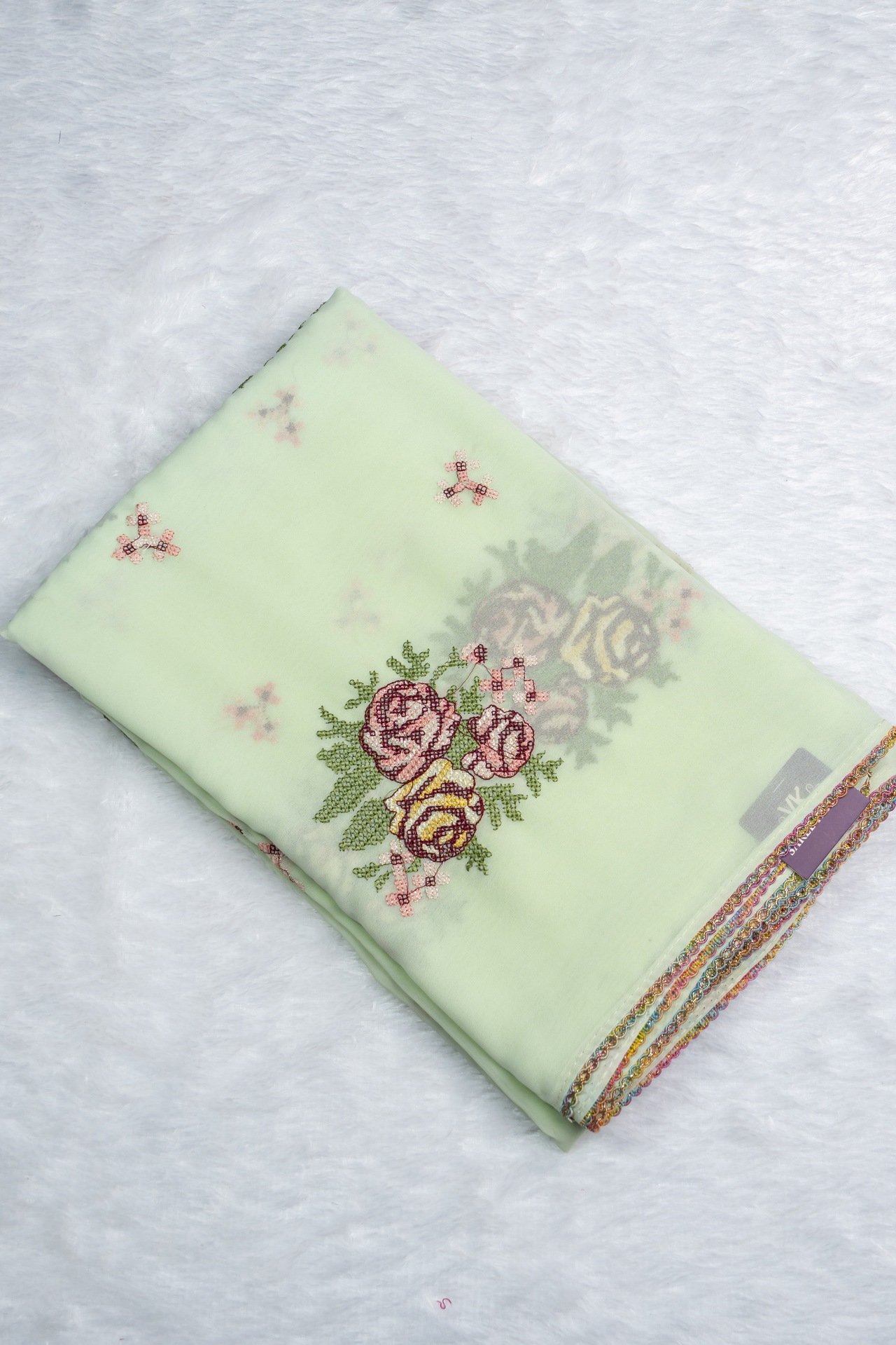 Embroidery Georgette Saree | VKSH0134A
