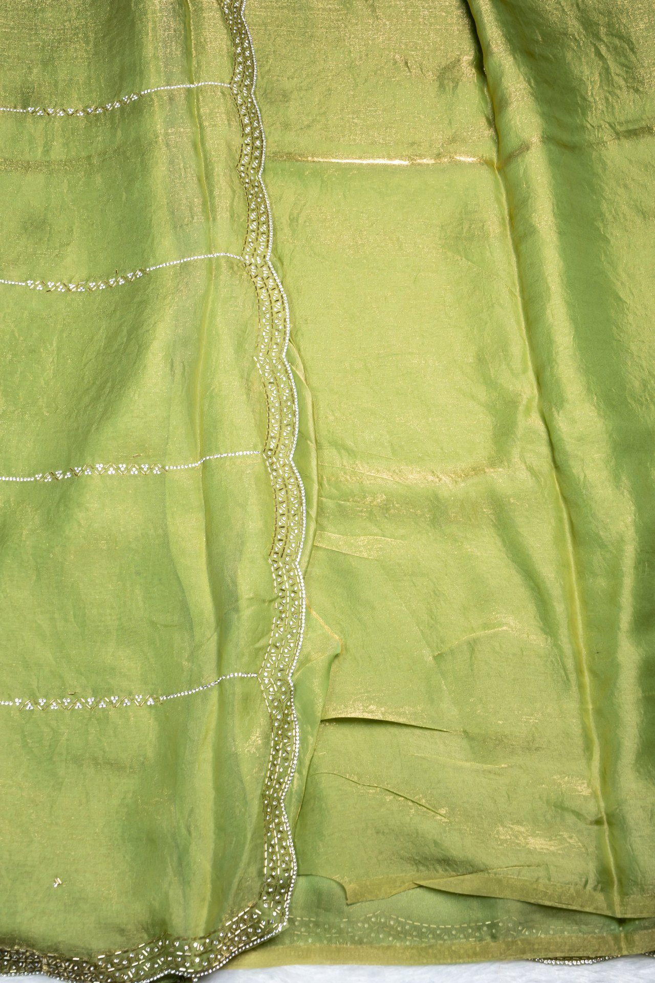 Premium Space Silk Saree | VKSH0335C - Image 2