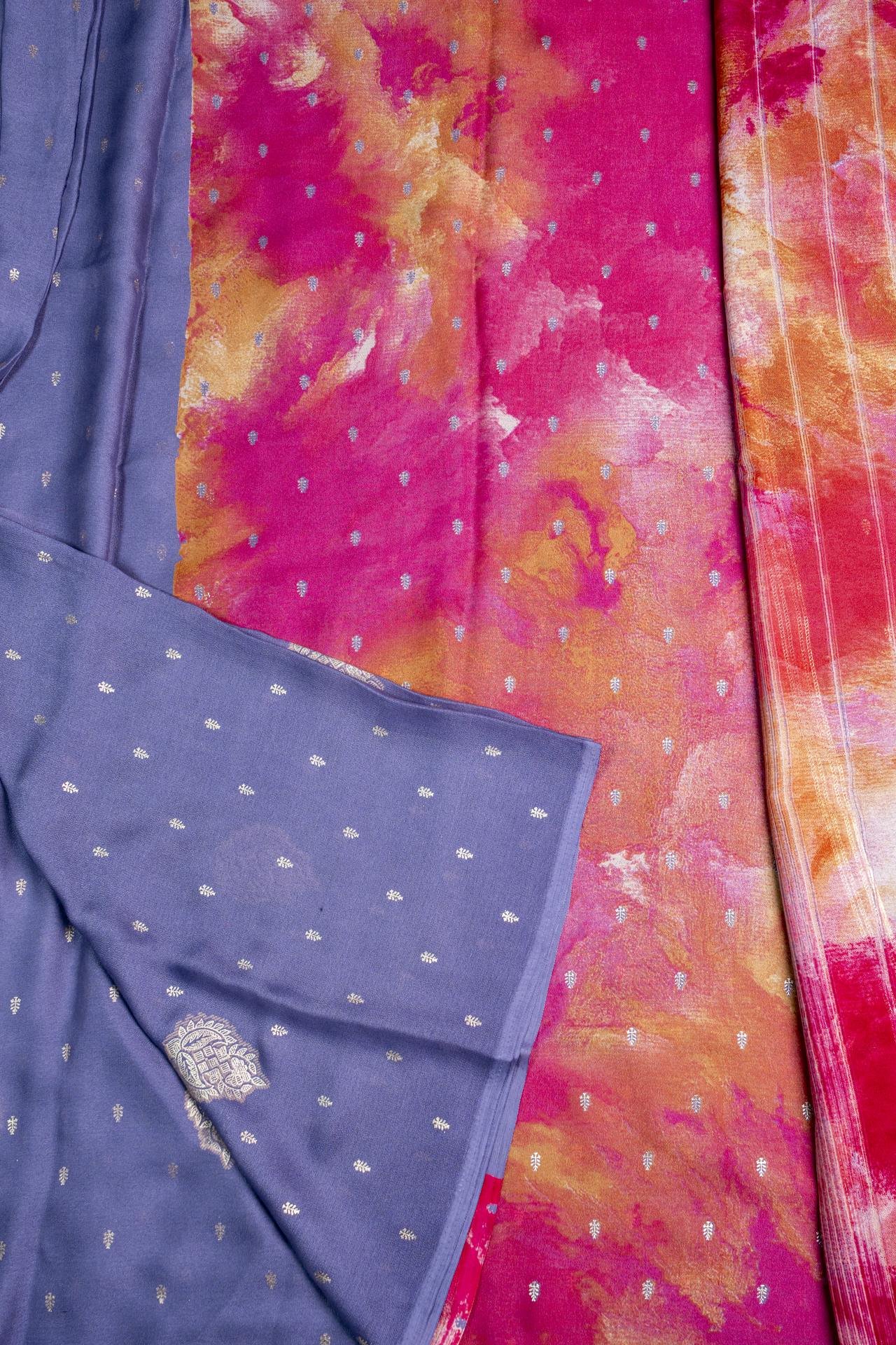 Premium Chiffon Saree | VKSH0261A - Image 2