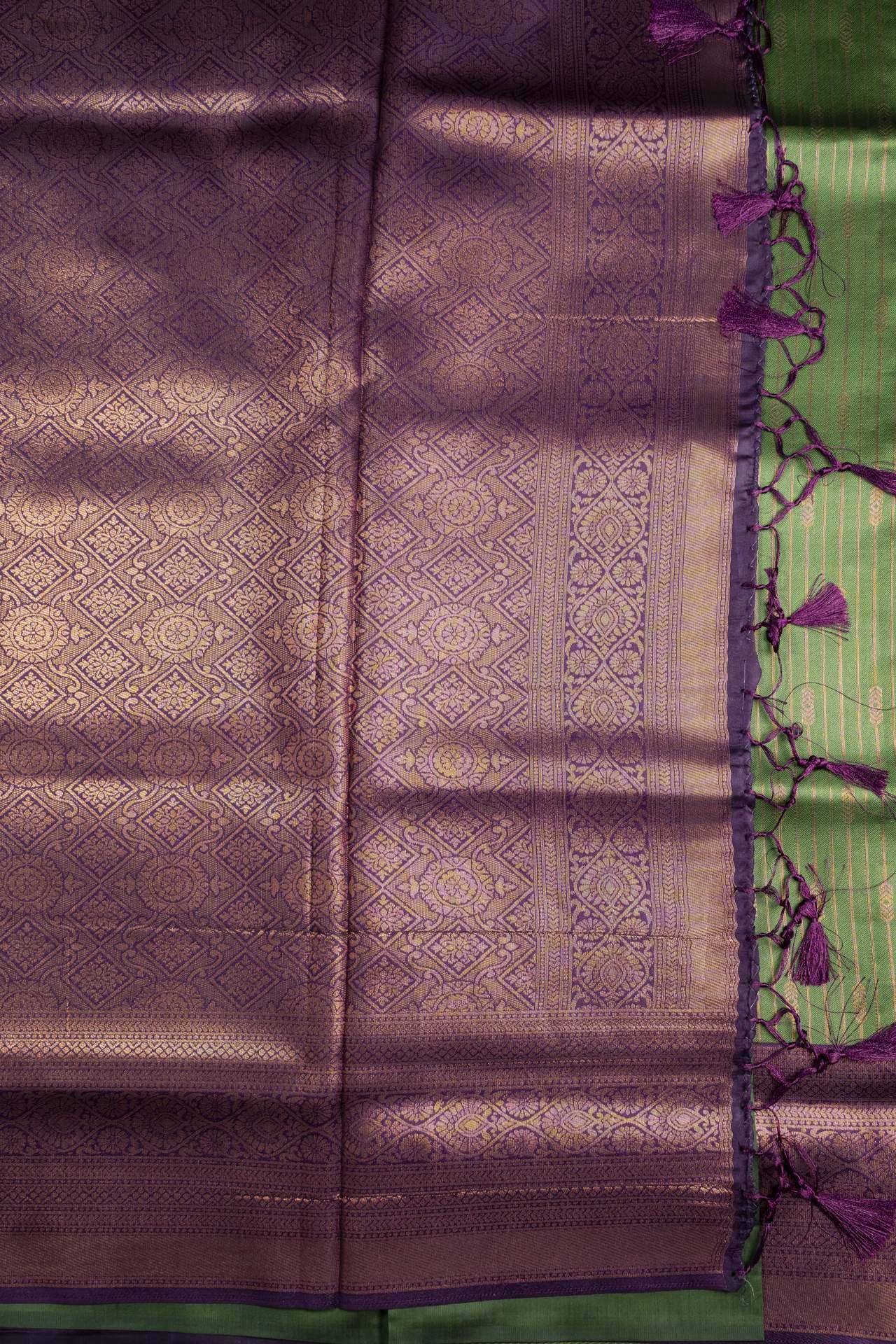 Soft Silk Saree | VKSH002C - Image 2
