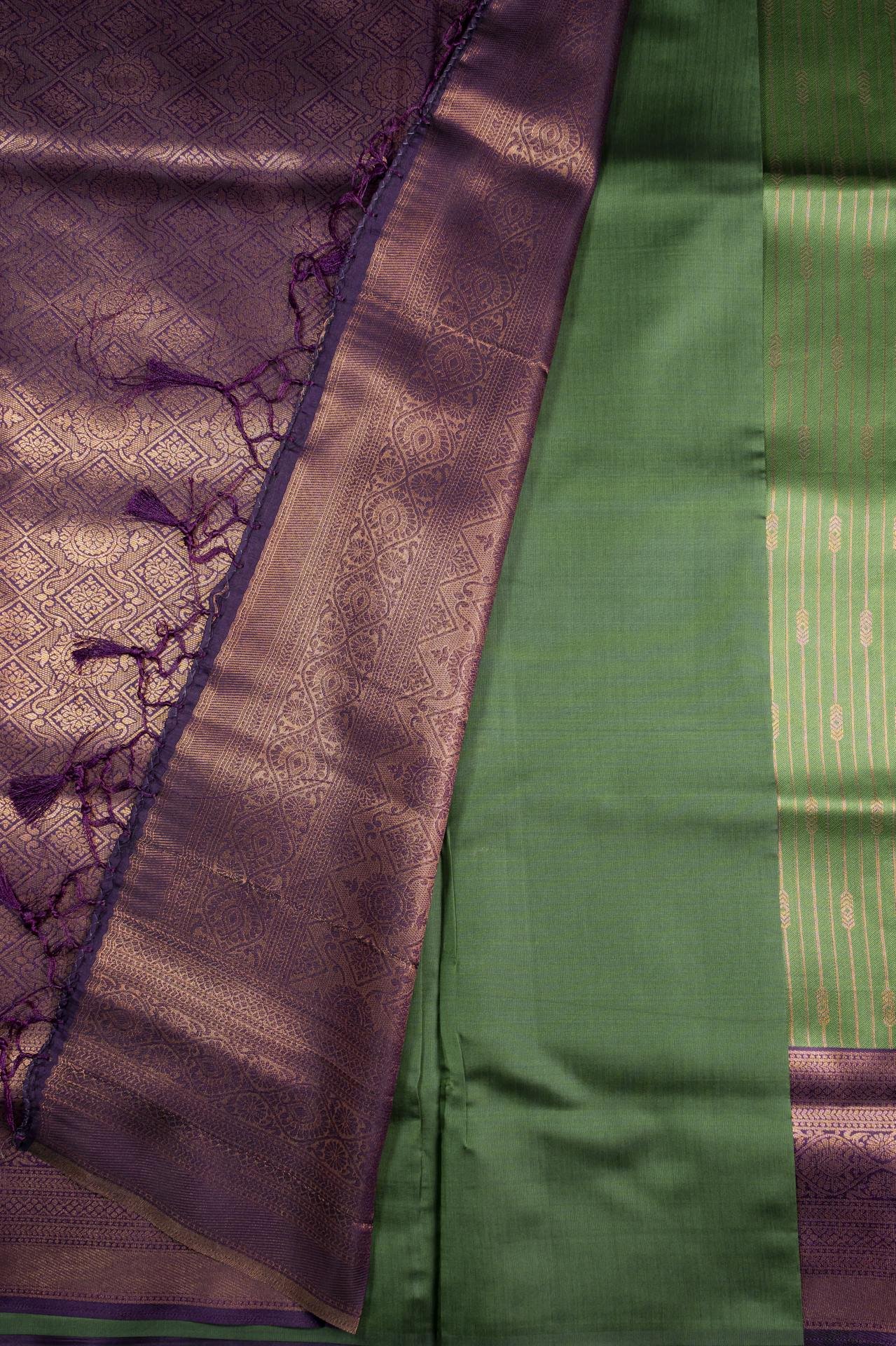 Soft Silk Saree | VKSH002C - Image 3