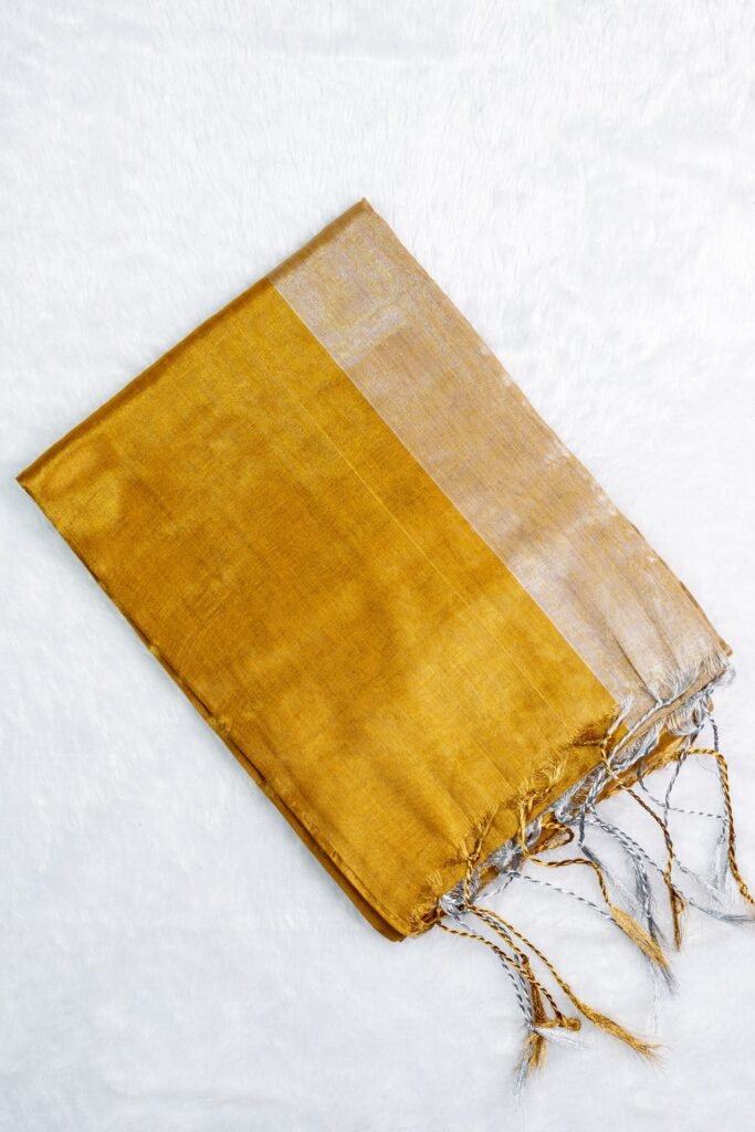 Linen Tissue Saree | VKSH0238B