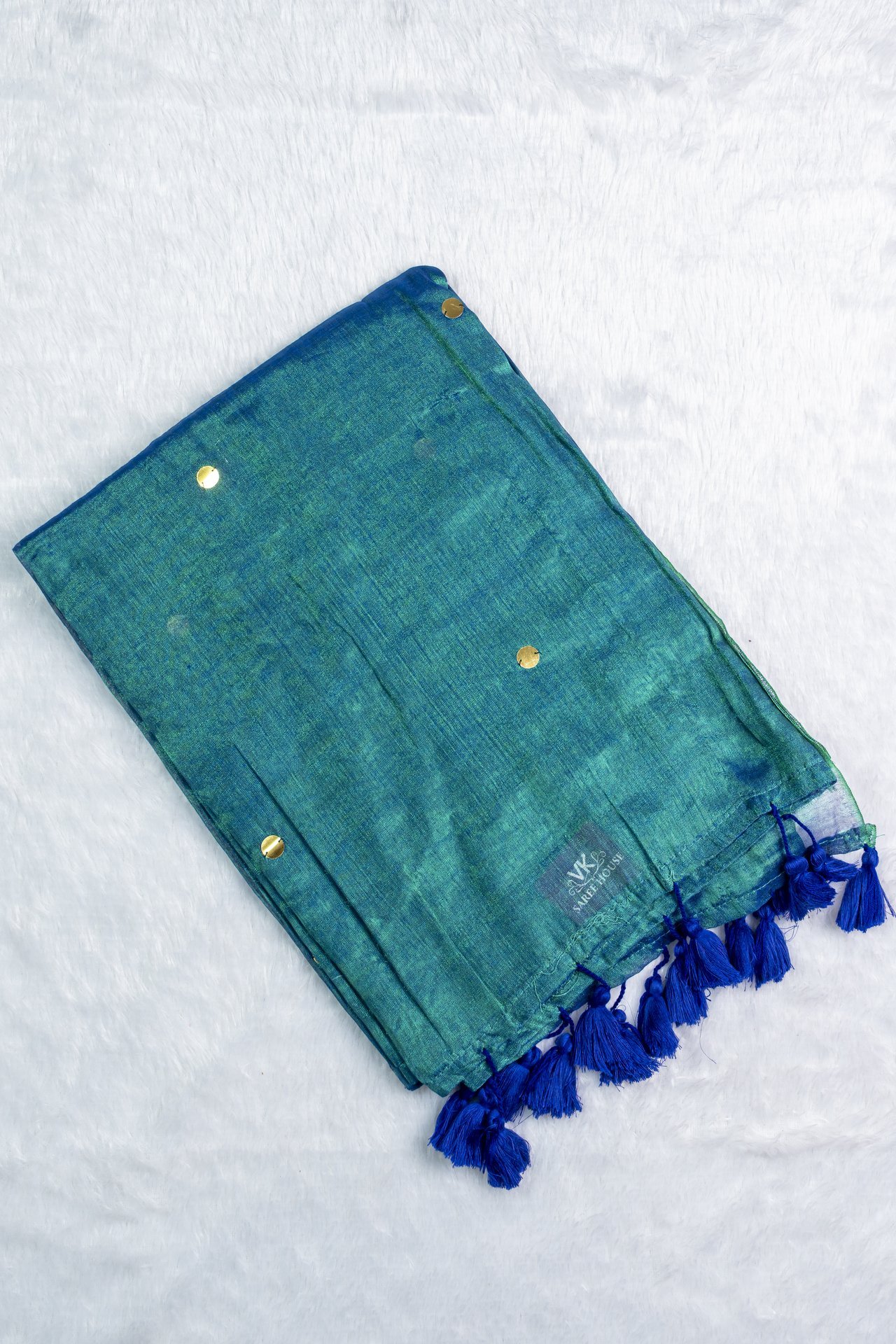 Linen Tissue Saree | VKSH0294A