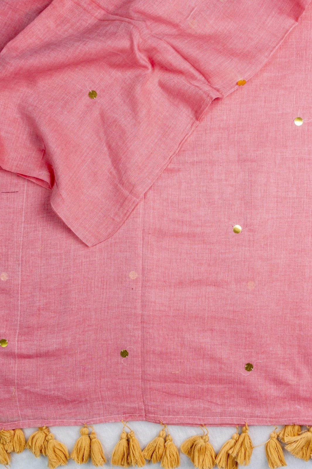 Mul Cotton Saree | VKSH0389e - Image 3