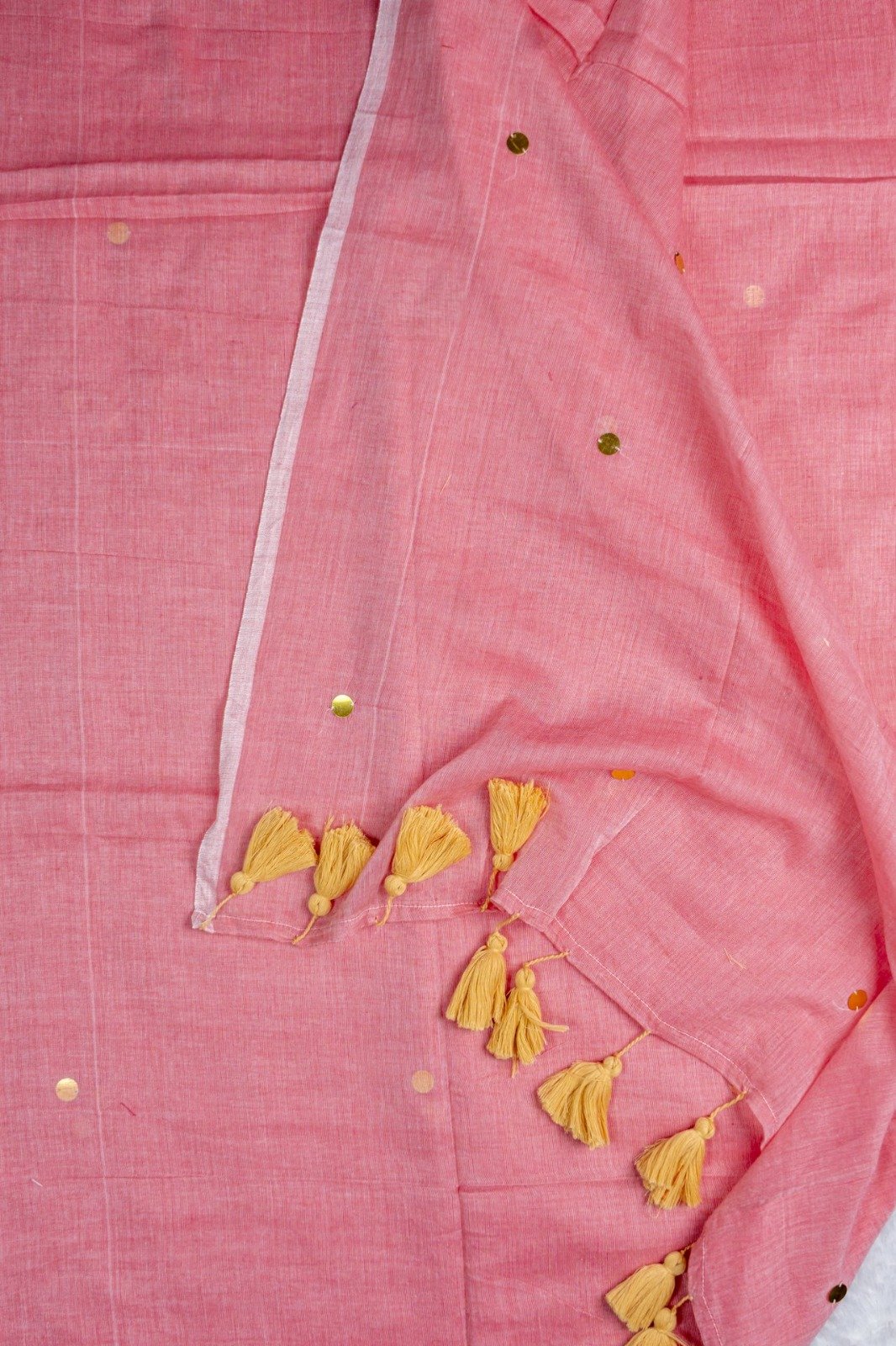 Mul Cotton Saree | VKSH0389e - Image 2
