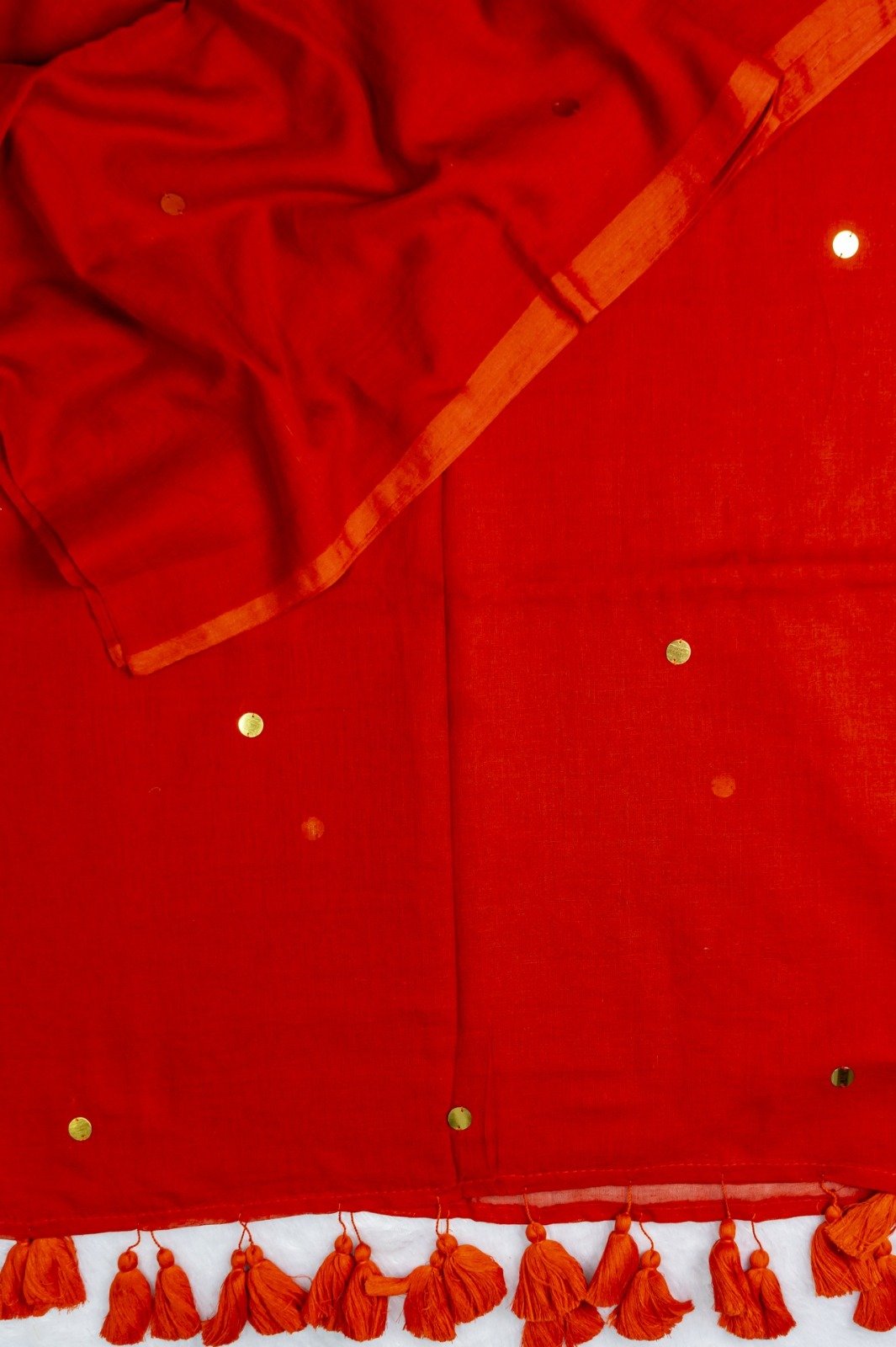 Mul Cotton Saree | VKSH0389d - Image 2