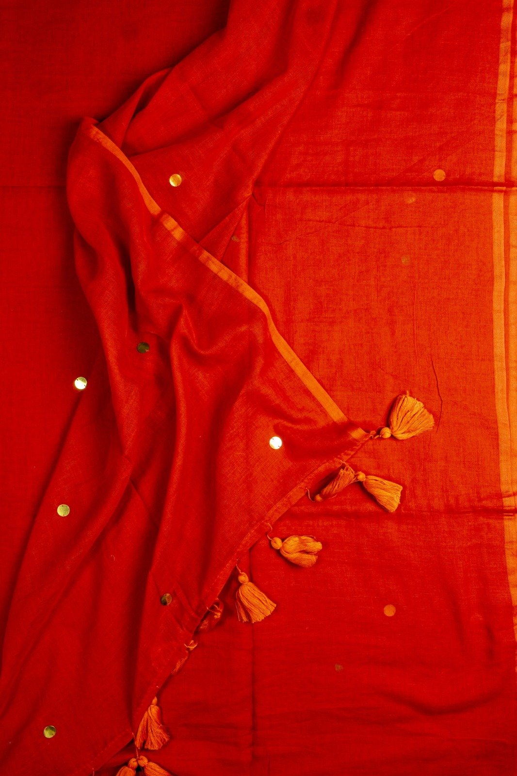 Mul Cotton Saree | VKSH0389d - Image 3