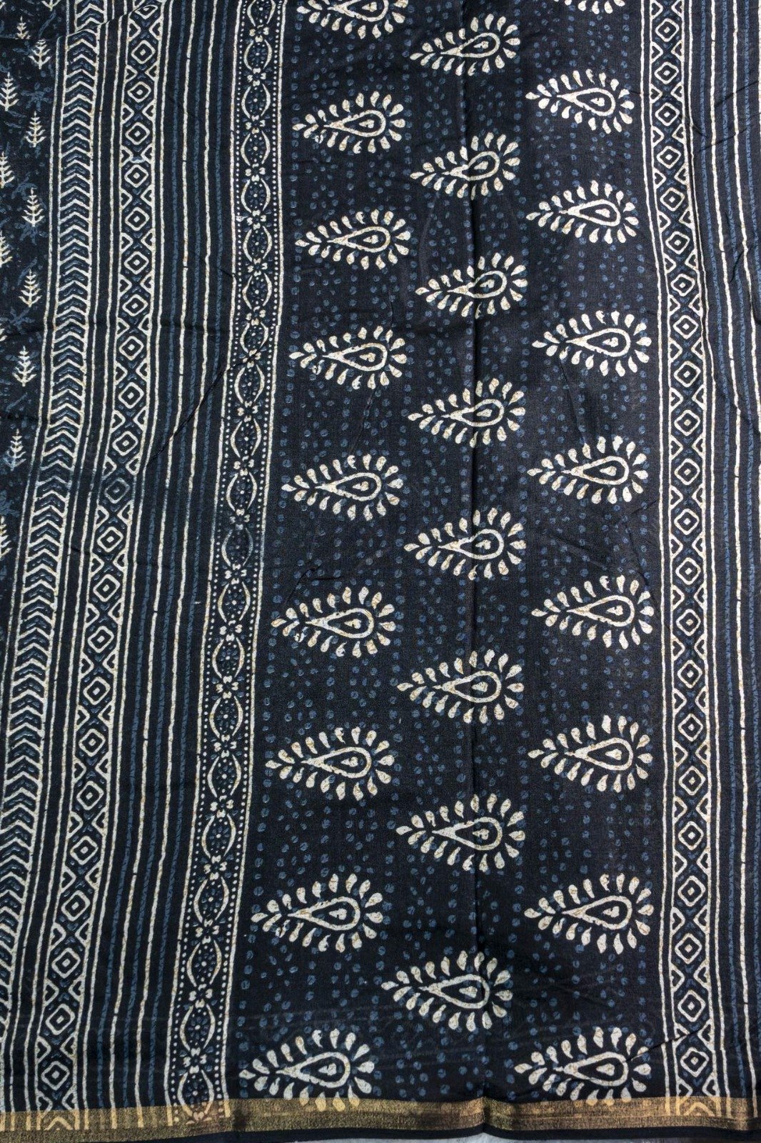 Mul Cotton Saree | VKSH0280c - Image 2