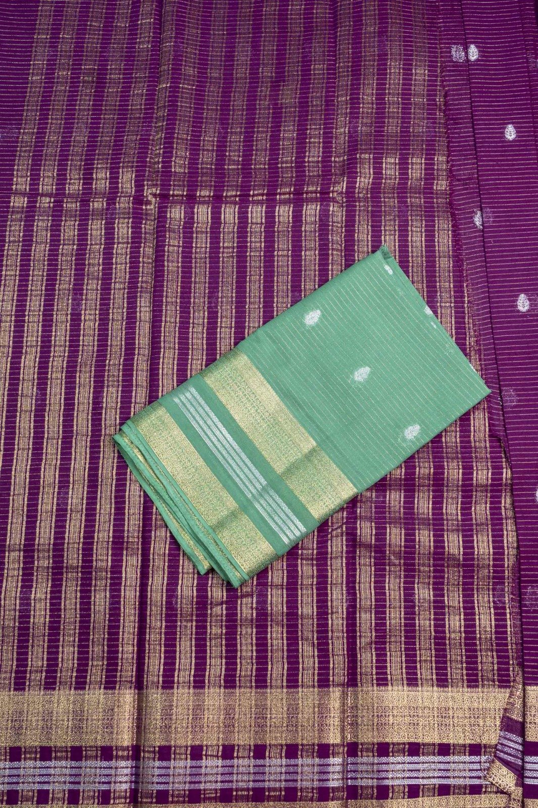 Premium Chiffon Saree | VKSH0314d - Image 2