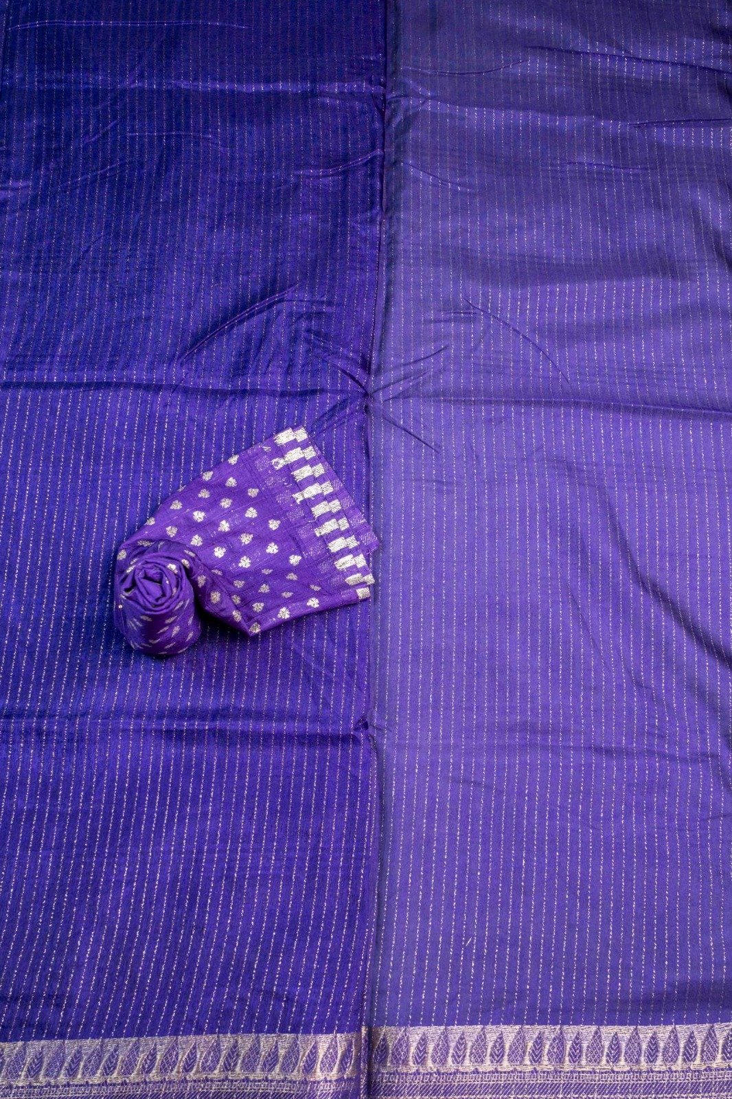 Semi Georgette Saree |VKSH0359c - Image 2
