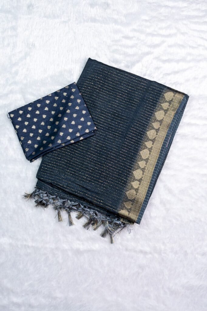 Semi Georgette Saree | VKSH0359e