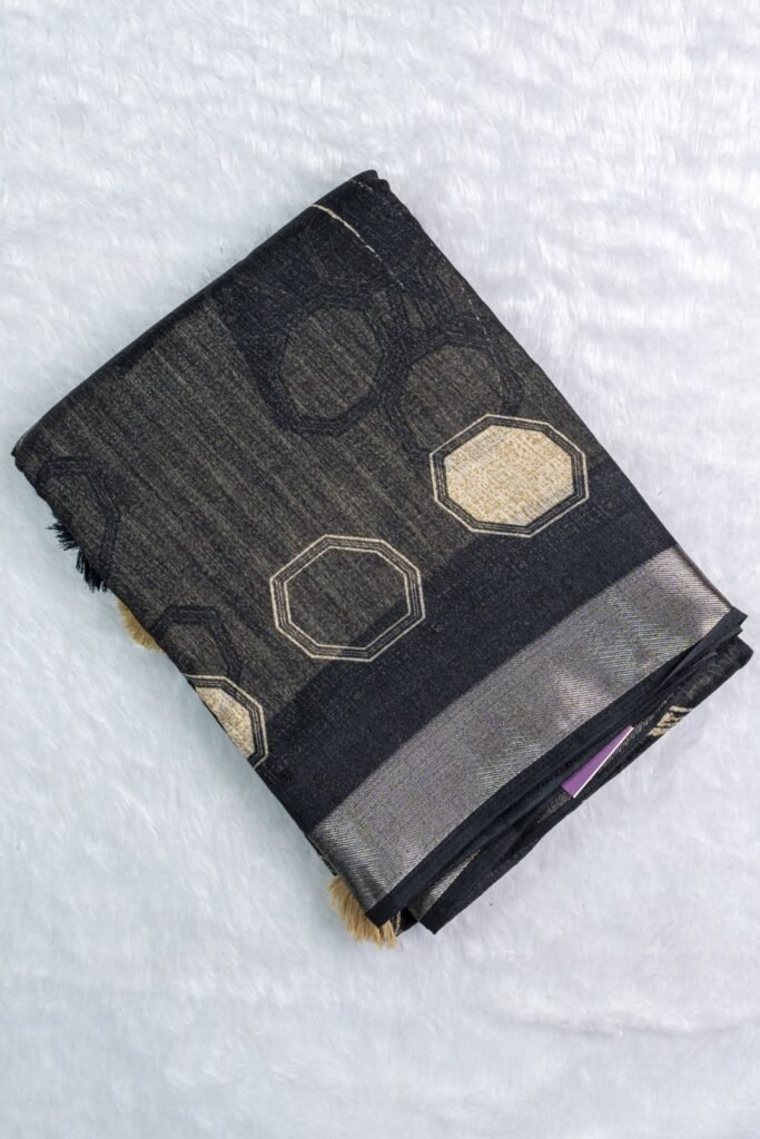 Jute Cotton Saree | VKSH0399g