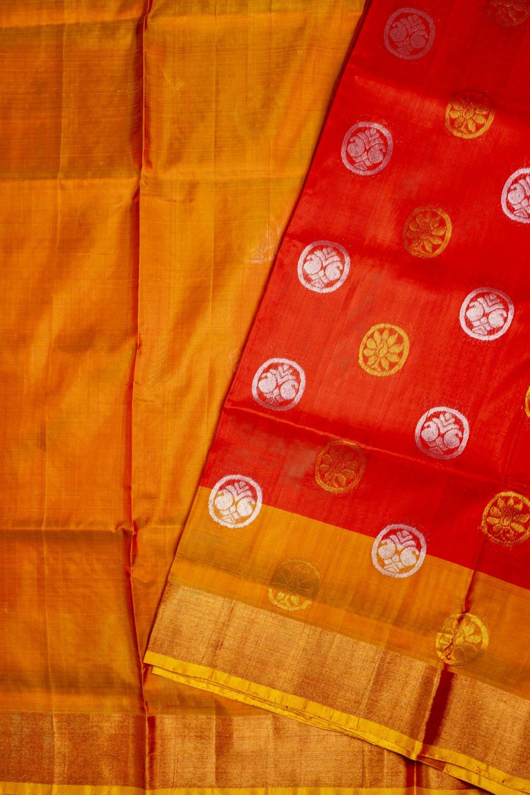 Pure Uppada Silk Saree | Vksh0386f - Image 3