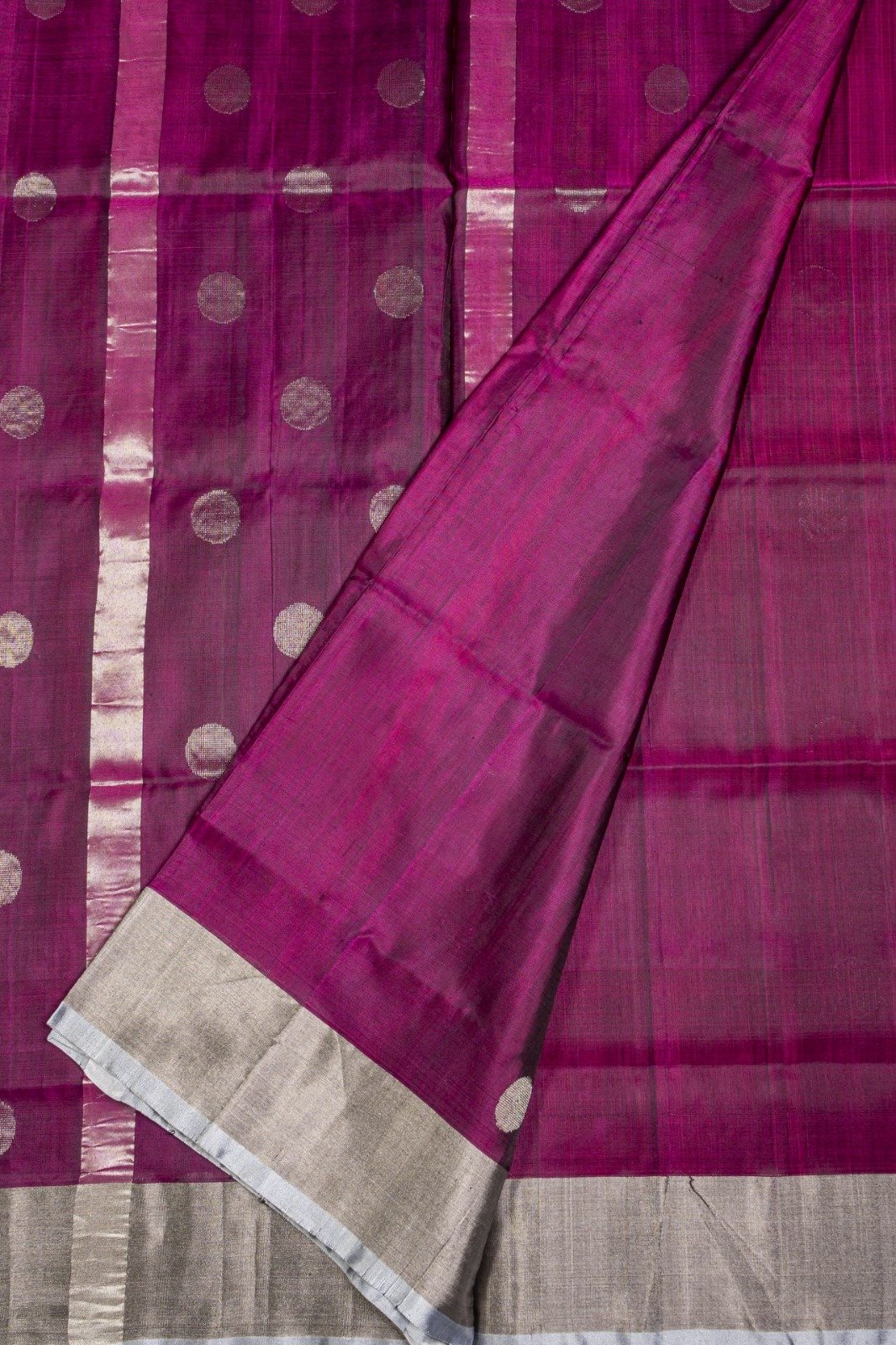Pure Uppada Silk Saree | VKSH0172 - Image 2
