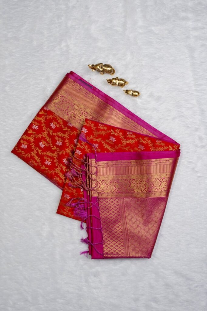 Semi Soft Silk Saree | VKSH0407d