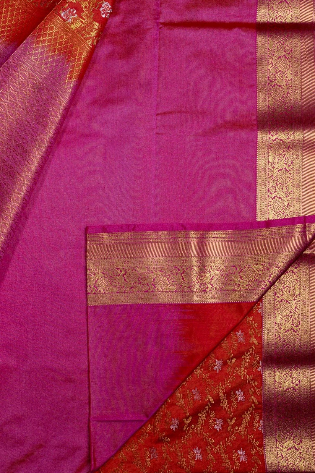 Semi Soft Silk Saree | VKSH0407d - Image 3