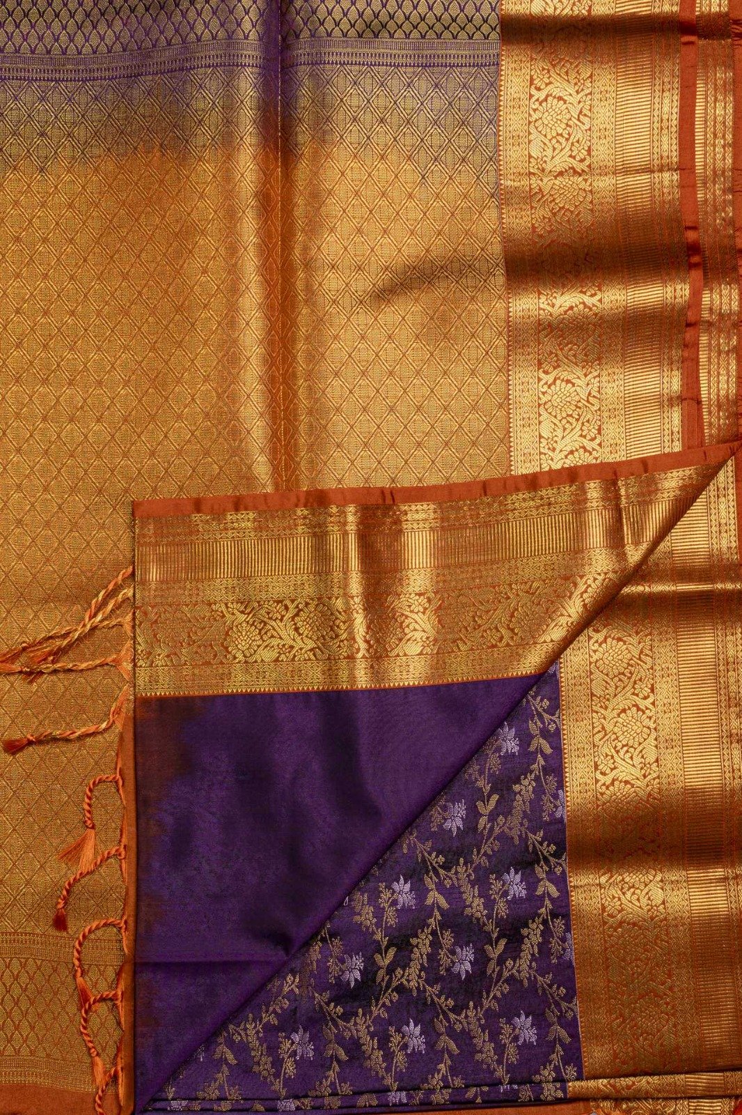 Semi Soft Silk Saree | VKSH0407e - Image 2
