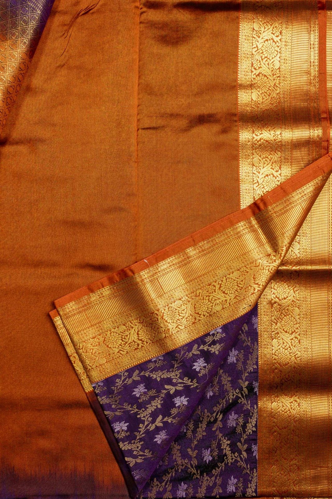 Semi Soft Silk Saree | VKSH0407e - Image 3