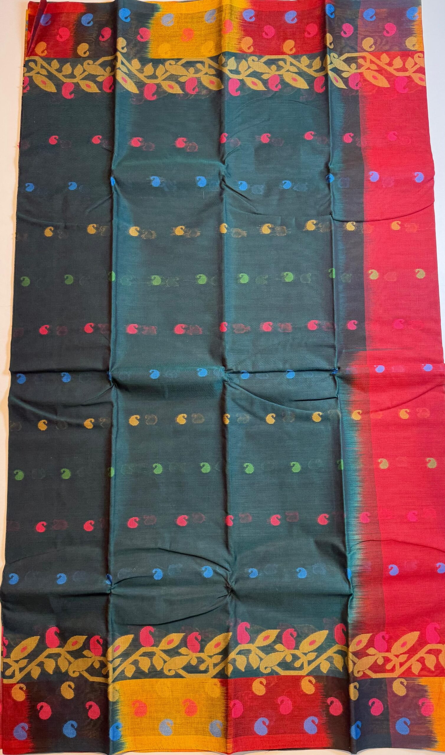 Handloom Cotton Saree | VKSH0148D - Image 2
