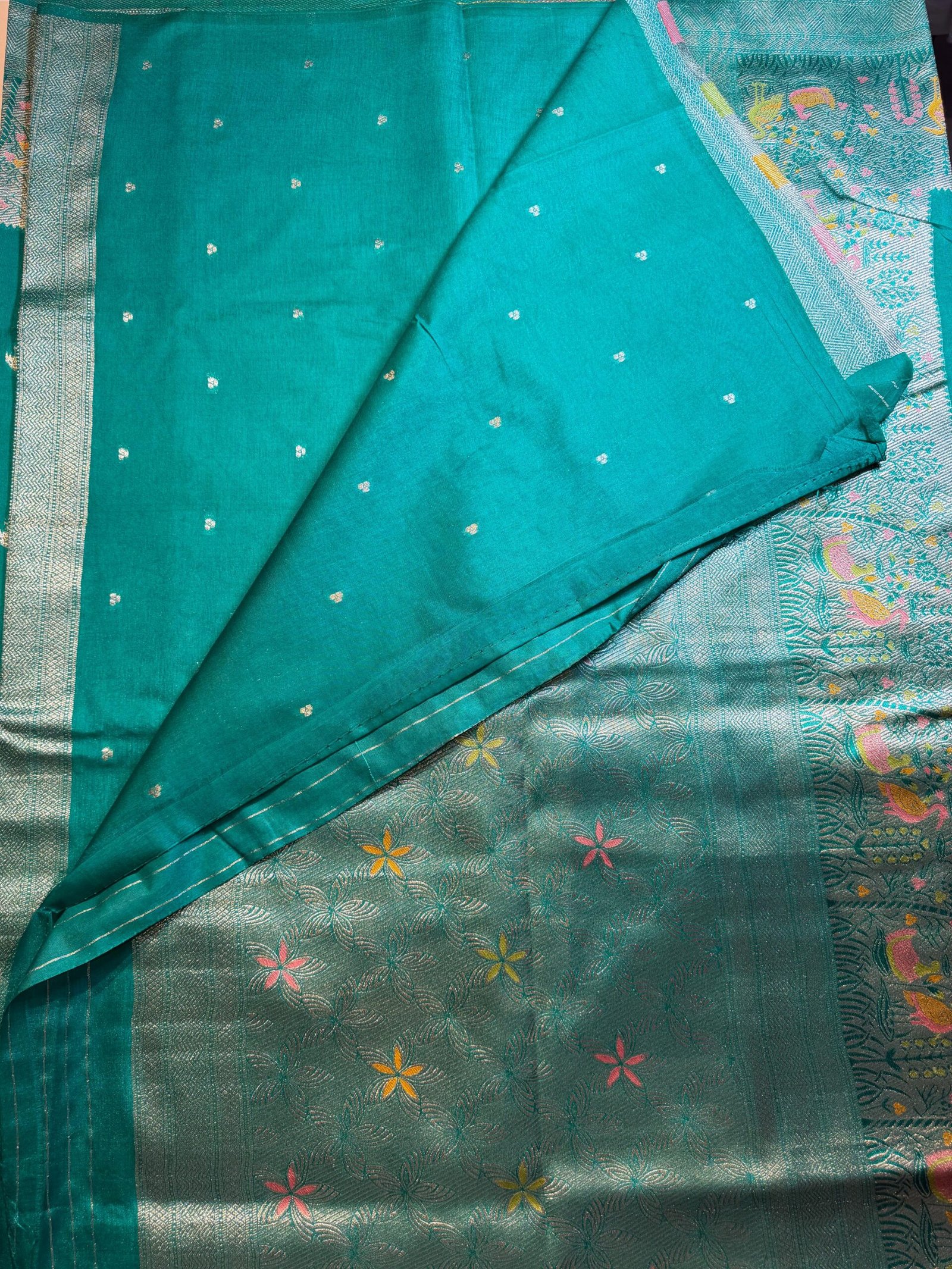 Tussar Saree | VKSH0227J - Image 3
