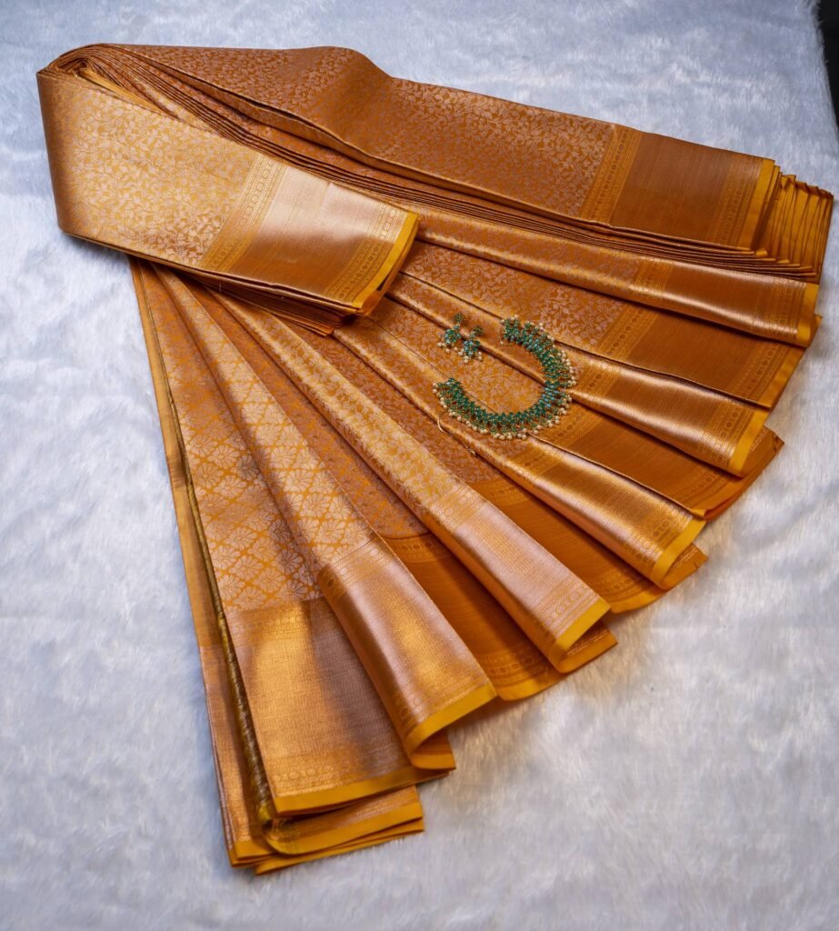 Brocade Kanchipuram Semi Silk Saree | VKSH0439