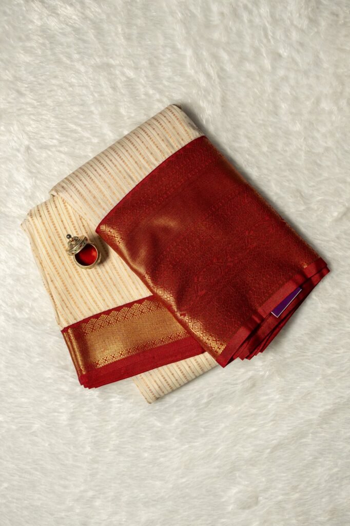 Semi Kanchipuram Silk Saree | VKSH071